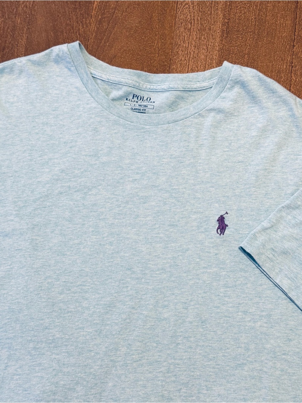 Polo Ralph Lauren Men’s Short Sleeve T-shirt Classic Fit Blue Size Large